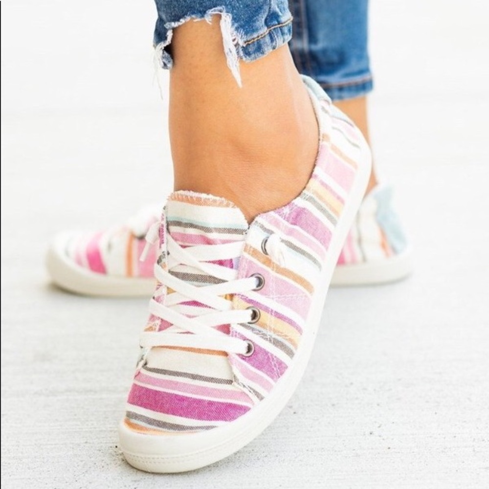 Striped Comfy Sneakers